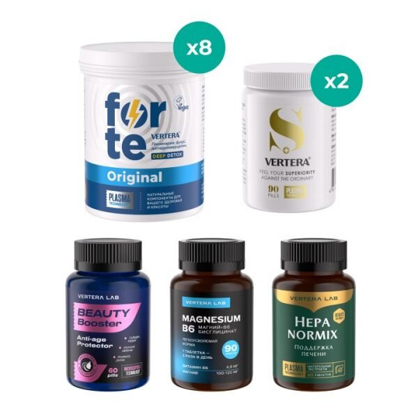 Vodoroslim Premium №2 — готовый курс с гелями